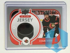 2021-22 Upper Deck Series 1 UD Game Jersey Colin White #GJ-CW - Black